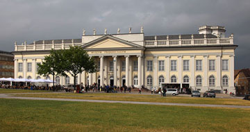 Classical museum building