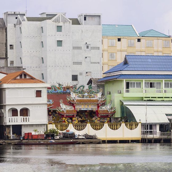 Thailand waterfront scene