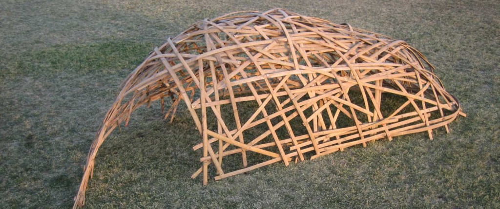 Bamboo shelter structure