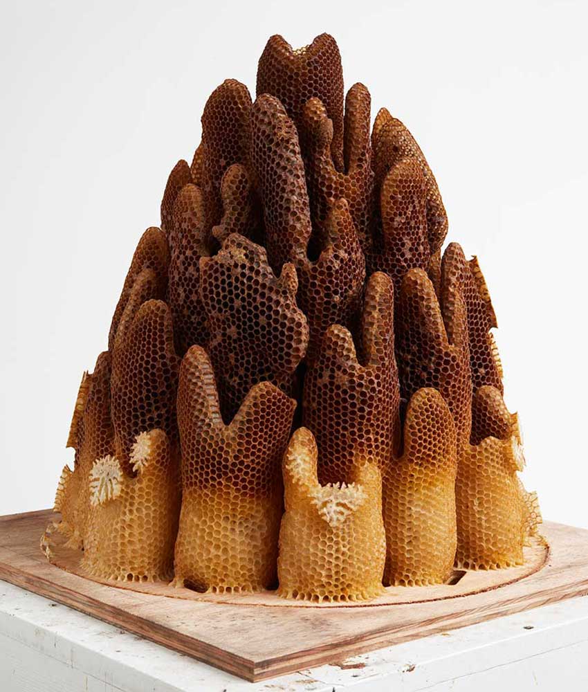 sculptural bee hive