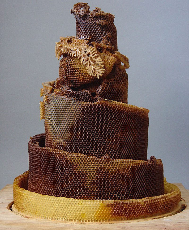 sculptural bee hive